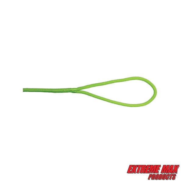 Extreme Max 3006.2445 BoatTector Double Braid Nylon Dock Line - 1/2 X 15', Neon Green